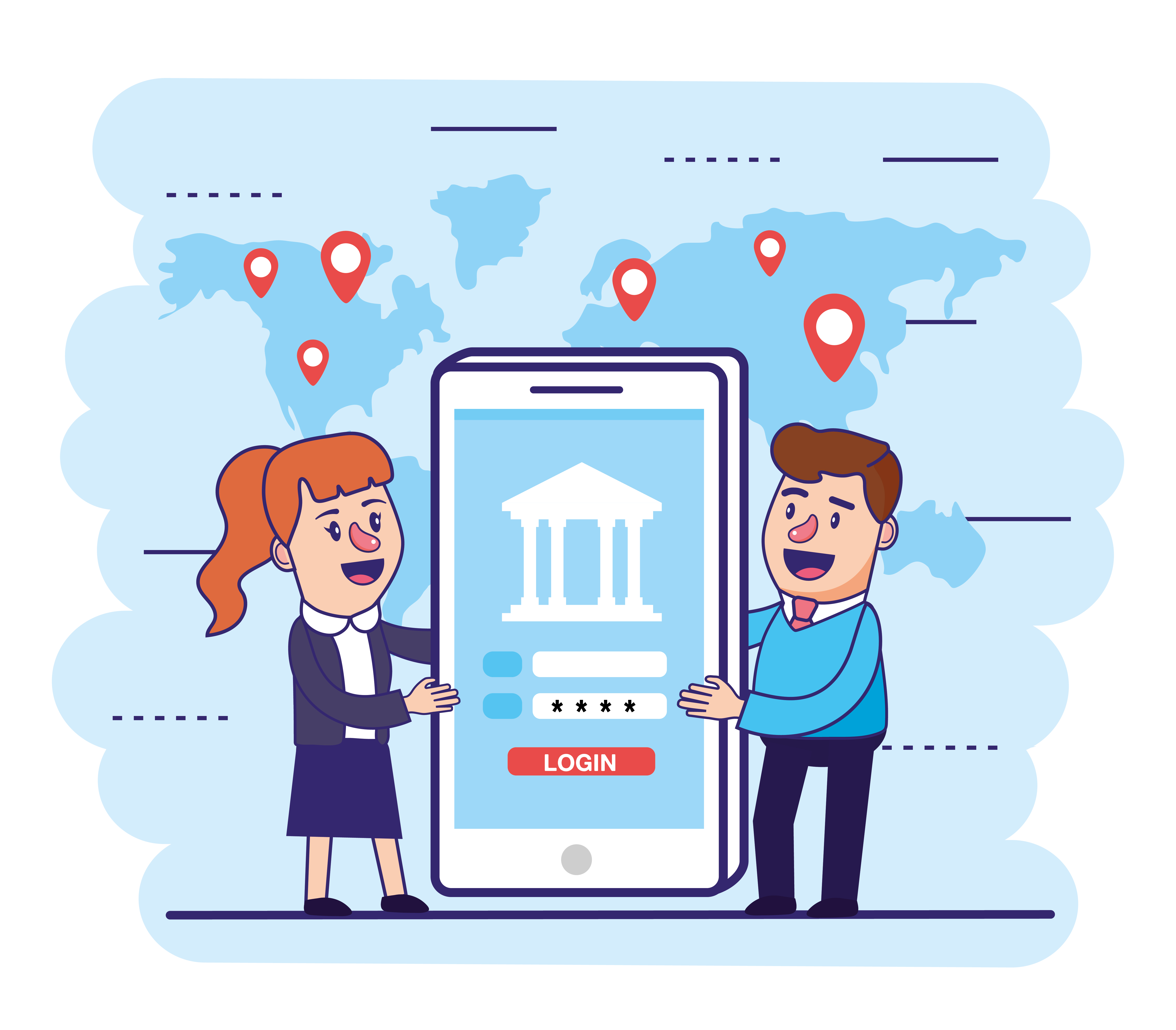 Image of digital code illustrating fedwire funds